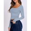 imageANRABESS Women Double Lined Long Sleeve Crop Tops Shirts Square Neck Tight Fitted Going Out TShirt Basic Tee Outfits 2025Sky
