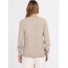 imageANRABESS Womens Long Sleeve V Neck Sweaters 2025 Fall Casual Classic Soft Loose Fit Basic Pullover Jumper TopAlmond