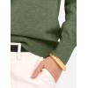 imageANRABESS Womens Long Sleeve V Neck Sweaters 2025 Fall Casual Classic Soft Loose Fit Basic Pullover Jumper TopArmy Green