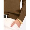 imageANRABESS Womens Long Sleeve V Neck Sweaters 2025 Fall Casual Classic Soft Loose Fit Basic Pullover Jumper TopCaramel