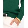 imageANRABESS Womens Long Sleeve V Neck Sweaters 2025 Fall Casual Classic Soft Loose Fit Basic Pullover Jumper TopDark Forest Green