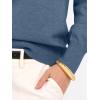 imageANRABESS Womens Long Sleeve V Neck Sweaters 2025 Fall Casual Classic Soft Loose Fit Basic Pullover Jumper TopDeep Blue