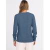 imageANRABESS Womens Long Sleeve V Neck Sweaters 2025 Fall Casual Classic Soft Loose Fit Basic Pullover Jumper TopDeep Blue