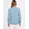 imageANRABESS Womens Long Sleeve V Neck Sweaters 2025 Fall Casual Classic Soft Loose Fit Basic Pullover Jumper TopLight Blue