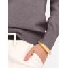 imageANRABESS Womens Long Sleeve V Neck Sweaters 2025 Fall Casual Classic Soft Loose Fit Basic Pullover Jumper TopNutmeg