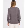 imageANRABESS Womens Long Sleeve V Neck Sweaters 2025 Fall Casual Classic Soft Loose Fit Basic Pullover Jumper TopNutmeg