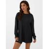 imageANRABESS Womens Oversized Long Sleeve shirts Fall Workout Tunic Tops Athletic Gym Tshirts Soft Basic Tees 2025 OutfitsBlack