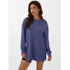 imageANRABESS Womens Oversized Long Sleeve shirts Fall Workout Tunic Tops Athletic Gym Tshirts Soft Basic Tees 2025 OutfitsBlue Gray