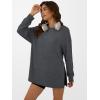 imageANRABESS Womens Oversized Long Sleeve shirts Fall Workout Tunic Tops Athletic Gym Tshirts Soft Basic Tees 2025 OutfitsDrak Grey