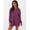 imageANRABESS Womens Oversized Long Sleeve shirts Fall Workout Tunic Tops Athletic Gym Tshirts Soft Basic Tees 2025 OutfitsPurple