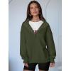 imageANRABESS Womens Oversized Sweatshirt Long Sleeve Henley Pullover Tops 2025 Fall Casual Button Loose Fit Teens Fashion OutfitsArmy Green
