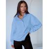 imageANRABESS Womens Oversized Sweatshirt Long Sleeve Henley Pullover Tops 2025 Fall Casual Button Loose Fit Teens Fashion OutfitsBright Blue