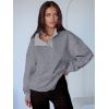 imageANRABESS Womens Oversized Sweatshirt Long Sleeve Henley Pullover Tops 2025 Fall Casual Button Loose Fit Teens Fashion OutfitsGrey