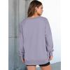 imageANRABESS Womens Oversized Sweatshirts Long Sleeve Tunic Shirts V Neck Loose Pullover Tops 2025 Trendy Fall Teen Girls OutfitLight Purple