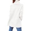 imageANRABESS Womens Oversized Turtleneck Batwing Sleeve Spilt Casual Loose Knit Tunic Pullover Sweater Tops 2025 Fall OutfitsWhite