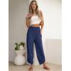 imageANRABESS Womens Wide Leg Palazzo Capri Pants 2025 Summer Casual Loose High Waisted Lounge Flowy Cropped Beach Work TrousersNavy Blue