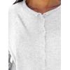 imageANRABESS Cardigan Sweaters for Women Lightweight Button Down Long Sleeve Soft Y2k Trendy Casual 2025 Fall Fashion OutfitsLight Grey
