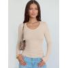 imageANRABESS Long Sleeve Shirts for Women V Neck Ribbed Knit Fitted Fall Basic Tshirts Going Out Tops 2025 Casual Trendy ClothesBeige