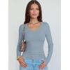 imageANRABESS Long Sleeve Shirts for Women V Neck Ribbed Knit Fitted Fall Basic Tshirts Going Out Tops 2025 Casual Trendy ClothesGrey Blue