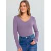 imageANRABESS Long Sleeve Shirts for Women V Neck Ribbed Knit Fitted Fall Basic Tshirts Going Out Tops 2025 Casual Trendy ClothesPurple