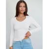 imageANRABESS Long Sleeve Shirts for Women V Neck Ribbed Knit Fitted Fall Basic Tshirts Going Out Tops 2025 Casual Trendy ClothesWhite