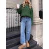 imageANRABESS Sweaters for Women Oversized Cable Knit Fall Long Sleeve Crewneck Casual Pullover Sweater Tops 2025 Winter OutfitsDeep Green