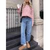 imageANRABESS Sweaters for Women Oversized Cable Knit Fall Long Sleeve Crewneck Casual Pullover Sweater Tops 2025 Winter OutfitsLight Pink