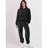 imageANRABESS Womens 2 Piece Outfits Lounge Hoodie Oversized Sweatshirt Jogger Sweatpants Y2K Tracksuit Sweatsuit Set Fall ClothesBlack