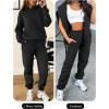 imageANRABESS Womens 2 Piece Outfits Lounge Hoodie Oversized Sweatshirt Jogger Sweatpants Y2K Tracksuit Sweatsuit Set Fall ClothesBlack