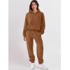 imageANRABESS Womens 2 Piece Outfits Lounge Hoodie Oversized Sweatshirt Jogger Sweatpants Y2K Tracksuit Sweatsuit Set Fall ClothesBurnt Orange Brown