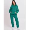imageANRABESS Womens 2 Piece Outfits Lounge Hoodie Oversized Sweatshirt Jogger Sweatpants Y2K Tracksuit Sweatsuit Set Fall ClothesGreen