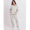imageANRABESS Womens 2 Piece Outfits Lounge Hoodie Oversized Sweatshirt Jogger Sweatpants Y2K Tracksuit Sweatsuit Set Fall ClothesGrey