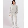 imageANRABESS Womens 2 Piece Outfits Lounge Hoodie Oversized Sweatshirt Jogger Sweatpants Y2K Tracksuit Sweatsuit Set Fall ClothesGrey
