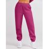 imageANRABESS Womens 2 Piece Outfits Lounge Hoodie Oversized Sweatshirt Jogger Sweatpants Y2K Tracksuit Sweatsuit Set Fall ClothesHot Pink