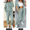 imageANRABESS Womens 2 Piece Outfits Lounge Hoodie Oversized Sweatshirt Jogger Sweatpants Y2K Tracksuit Sweatsuit Set Fall ClothesLake