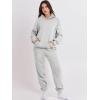 imageANRABESS Womens 2 Piece Outfits Lounge Hoodie Oversized Sweatshirt Jogger Sweatpants Y2K Tracksuit Sweatsuit Set Fall ClothesLight Gray