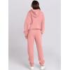 imageANRABESS Womens 2 Piece Outfits Lounge Hoodie Oversized Sweatshirt Jogger Sweatpants Y2K Tracksuit Sweatsuit Set Fall ClothesPink
