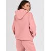 imageANRABESS Womens 2 Piece Outfits Lounge Hoodie Oversized Sweatshirt Jogger Sweatpants Y2K Tracksuit Sweatsuit Set Fall ClothesPink