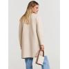 imageANRABESS Womens Cardigan Sweater Open Front Knit Long Coatigan Dressy Casual Jacket Coat 2025 Fall Outfits Classy ClothesBeige