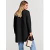 imageANRABESS Womens Cardigan Sweater Open Front Knit Long Coatigan Dressy Casual Jacket Coat 2025 Fall Outfits Classy ClothesBlack