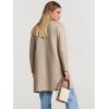 imageANRABESS Womens Cardigan Sweater Open Front Knit Long Coatigan Dressy Casual Jacket Coat 2025 Fall Outfits Classy ClothesBright Tan