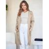 imageANRABESS Womens Cardigan Sweater Open Front Knit Long Coatigan Dressy Casual Jacket Coat 2025 Fall Outfits Classy ClothesBright Tan