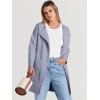 imageANRABESS Womens Cardigan Sweater Open Front Knit Long Coatigan Dressy Casual Jacket Coat 2025 Fall Outfits Classy ClothesGray Blue