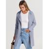 imageANRABESS Womens Cardigan Sweater Open Front Knit Long Coatigan Dressy Casual Jacket Coat 2025 Fall Outfits Classy ClothesGray Blue
