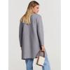 imageANRABESS Womens Cardigan Sweater Open Front Knit Long Coatigan Dressy Casual Jacket Coat 2025 Fall Outfits Classy ClothesGrey