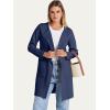 imageANRABESS Womens Cardigan Sweater Open Front Knit Long Coatigan Dressy Casual Jacket Coat 2025 Fall Outfits Classy ClothesNavy Blue