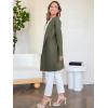 imageANRABESS Womens Cardigan Sweater Open Front Knit Long Coatigan Dressy Casual Jacket Coat 2025 Fall Outfits Classy ClothesOlive Green