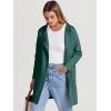 imageANRABESS Womens Cardigan Sweater Open Front Knit Long Coatigan Dressy Casual Jacket Coat 2025 Fall Outfits Classy ClothesOpal Green