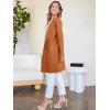 imageANRABESS Womens Cardigan Sweater Open Front Knit Long Coatigan Dressy Casual Jacket Coat 2025 Fall Outfits Classy ClothesOrange Rust