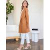 imageANRABESS Womens Cardigan Sweater Open Front Knit Long Coatigan Dressy Casual Jacket Coat 2025 Fall Outfits Classy ClothesOrange Rust